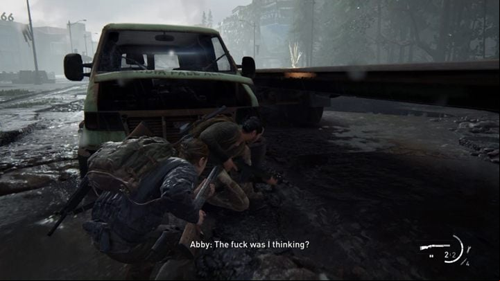 Climb the ladder and Yara will decide to stay down - The Last of Us 2: The Marina, Seattle Day 3 Abby walkthrough - Seattle Day 3 - Abby - The Last of Us 2 Guide