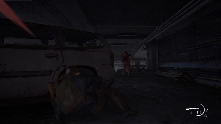 Run towards the next cars and fight the mutants (be especially careful while fighting Clickers) - The Last of Us 2: The Marina, Seattle Day 3 Abby walkthrough - Seattle Day 3 - Abby - The Last of Us 2 Guide