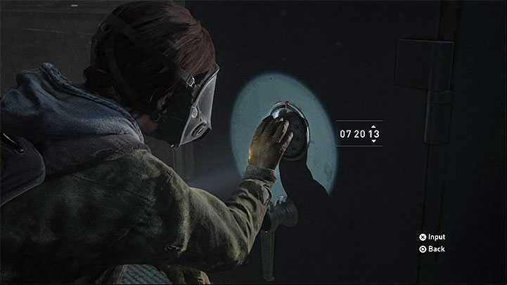 The date is a combination to the safe -month/day/year - The Last of Us 2: Safes combinations - Jackson - Safes - The Last of Us 2 Guide