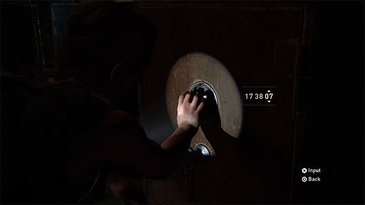 Inside the building, youll find a safe - The Last of Us 2: Safe combinations - Seattle, Day 1 Abby - Safes - The Last of Us 2 Guide