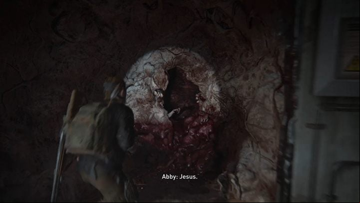 Get out of the surgery ward and go back to the room where you heard a suspicious mutant sound - The Last of Us 2: Ground Zero, Seattle Day 2 Abby walkthrough - Seattle Day 2 - Abby - The Last of Us 2 Guide