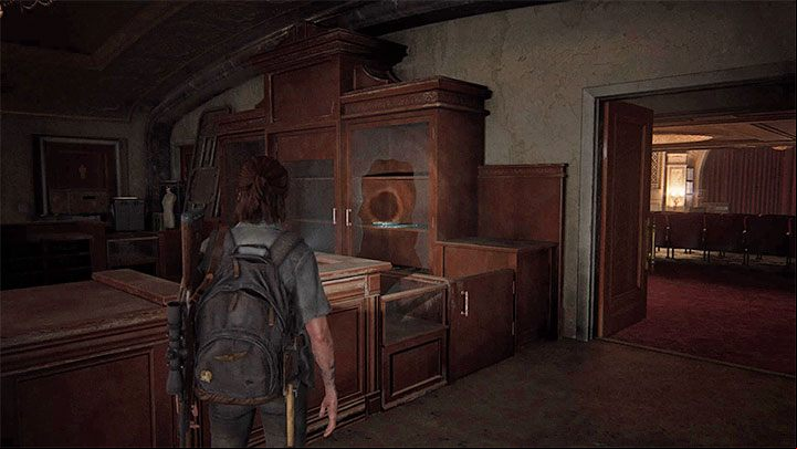 Its a collectors trading card - a collectible - The Last of Us 2: The Theatre - collectibles, artefacts, coins - Seattle Day 1 - Ellie - The Last of Us 2 Guide