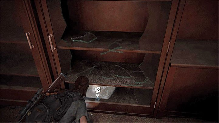 You have to break the glass of the display case - The Last of Us 2: The Theatre - collectibles, artefacts, coins - Seattle Day 1 - Ellie - The Last of Us 2 Guide
