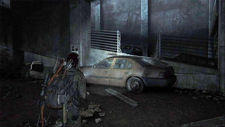 Your job is to get to the bodies on the upper level of the garage - The Last of Us 2: Road to the Aquarium - collectibles, artefacts, coins - Seattle, Day 3 - Ellie - The Last of Us 2 Guide