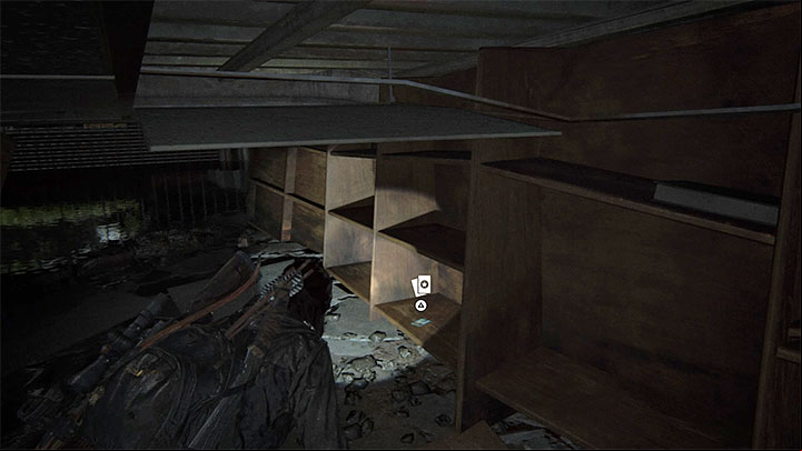 Its a collectors card and it is hidden inside the bookstore, which also contained two other secrets described above - a diary entry and a document - The Last of Us 2: Road to the Aquarium - collectibles, artefacts, coins - Seattle, Day 3 - Ellie - The Last of Us 2 Guide