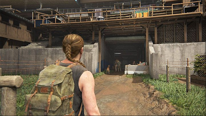 You can get this coin right after you leave the dog paddock and by the pens where the breeding animals are being kept - The Last of Us 2: The Stadium - collectibles, artefacts, coins - Seattle Day 1 - Abby - The Last of Us 2 Guide