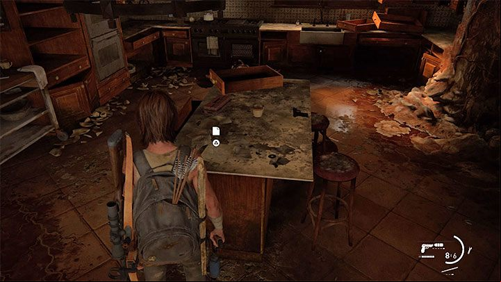Youll find the document on a kitchen table - The Last of Us 2: Pushing Inland - collectibles, artefacts, coins - Santa Barbara - The Last of Us 2 Guide