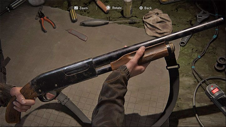 You can find this weapon in the Downtown and the way to reach it is described on the Shotgun - how to get it - The Last of Us 2: Weapons, gadgets - list - Basics - The Last of Us 2 Guide