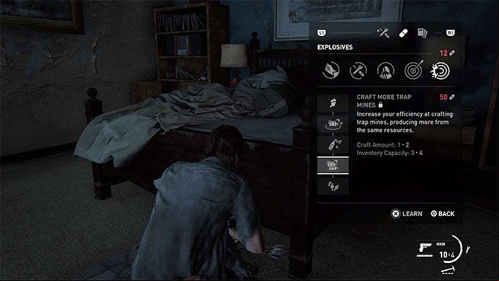 ive skills that can be purchased can be found in the second inventory tab - The Last of Us 2: Training manuals, ive skills - Character development and equipment upgrades - The Last of Us 2 Guide