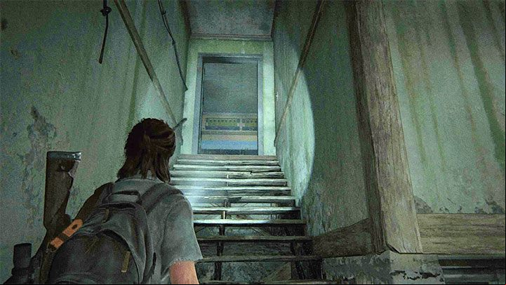 There are 2 Shamblers in the basement - kill these monsters or sneak past them - The Last of Us 2: Training manuals, ive skills - Character development and equipment upgrades - The Last of Us 2 Guide