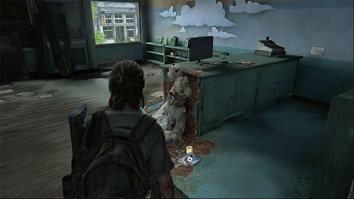 Youll get to a new room on the top floor of the building - The Last of Us 2: Training manuals, ive skills - Character development and equipment upgrades - The Last of Us 2 Guide