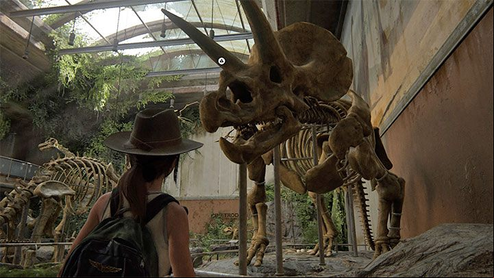 Do the same with another dinosaur skeleton - The Last of Us 2: Looks Good on You trophy guide - Trophy guide - The Last of Us 2 Guide