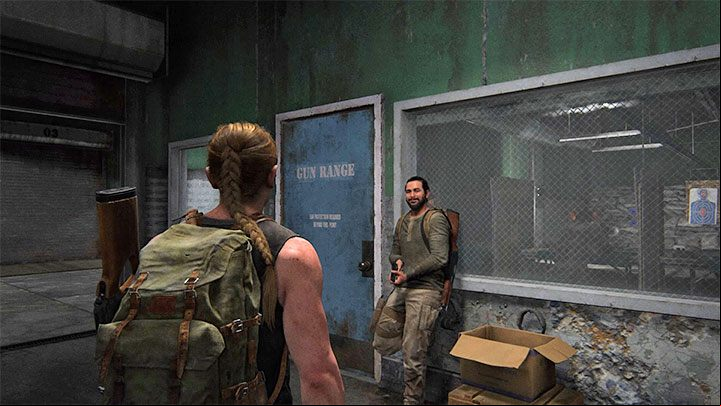 The unofficial shooting competition can take place at The Stadium stage in which you play as Abby - The Last of Us 2: Sharpshooter trophy guide - Trophy guide - The Last of Us 2 Guide