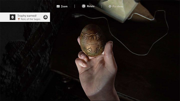 Turn left and start exploring the adjacent rooms - The Last of Us 2: Relic of the Sages trophy guide - Trophy guide - The Last of Us 2 Guide