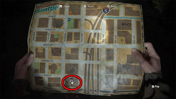 The engraving ring is a collectible - you can find it along with other secrets as you play through the Downtown level, which is a large open map suitable for exploration - The Last of Us 2: So Great and Small trophy guide - Trophy guide - The Last of Us 2 Guide