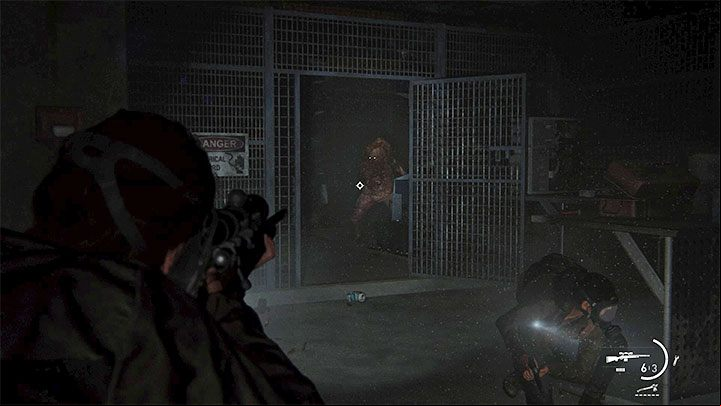 A rifle and a shotgun are great for attacking Shamblers - The Last of Us 2: How to defeat Shambler? - Combat - The Last of Us 2 Guide