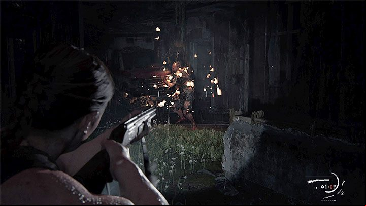 Incendiary shells for a shotgun are especially useful against the infected - The Last of Us 2: How to get Shotgun? - Combat - The Last of Us 2 Guide