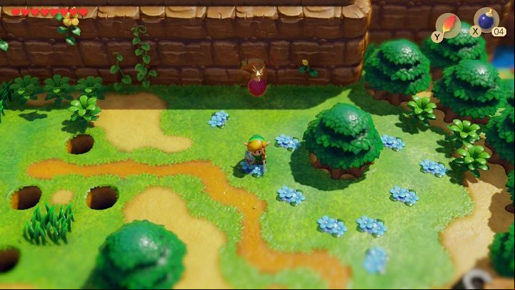 Give him the Stick and hell poke the nest - Anglers Tunnel | Links Awakening Walkthrough - Walkthrough - Links Awakening Guide