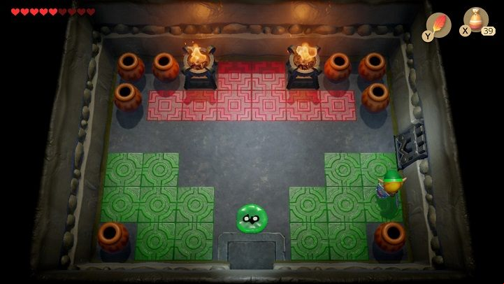 Go down the staircase and talk to the skeletons - Anglers Tunnel | Links Awakening Walkthrough - Walkthrough - Links Awakening Guide