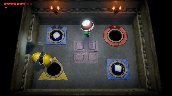 Kill all monsters and a chest with a Map will appear - Anglers Tunnel | Links Awakening Walkthrough - Walkthrough - Links Awakening Guide