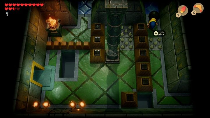 Put the ball down - Eagles Tower | Links Awakening Walkthrough - Walkthrough - Links Awakening Guide