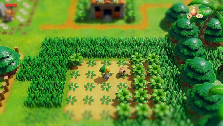 Go south and come back to Mabe Town - Tail Cave | Links Awakening Walkthrough - Walkthrough - Links Awakening Guide