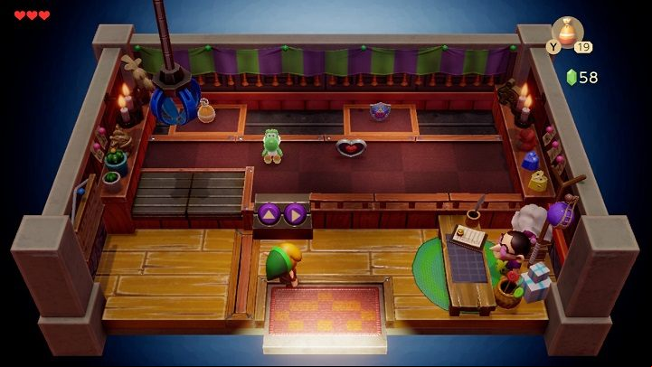 Go down to the Trendy Game - Tail Cave | Links Awakening Walkthrough - Walkthrough - Links Awakening Guide
