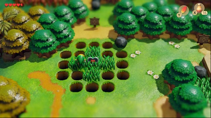 Youll find yourself in front of the Tail Cave - Bottle Grotto | Links Awakening Walkthrough - Walkthrough - Links Awakening Guide