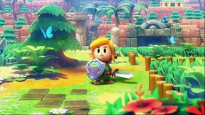 Yes, you can, but not at the beginning of the game - FAQ - questions and answers for Links Awakening - Basics - Links Awakening Guide