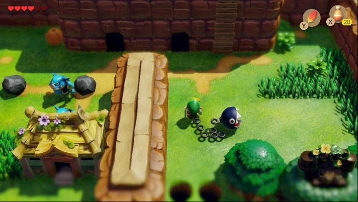 Leave the Goponga Swamp and go back to the Telephone Booth - Key Cavern | Links Awakening Walkthrough - Walkthrough - Links Awakening Guide
