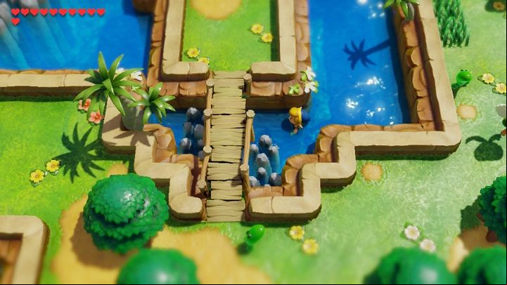 Return to the Marthas Bay and enter the water - Catfishs Maw | Links Awakening Walkthrough - Walkthrough - Links Awakening Guide