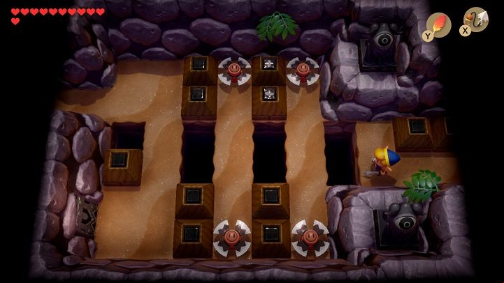Go through the door up and turn left - Catfishs Maw | Links Awakening Walkthrough - Walkthrough - Links Awakening Guide