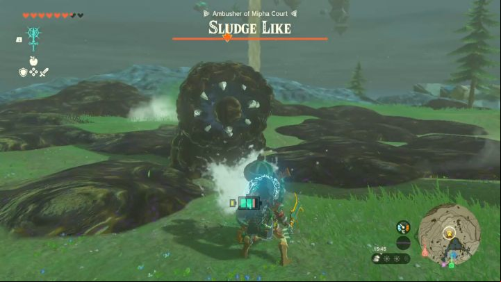 The monster uses Sludge attacks - Zelda TotK: Sidon of the Zora - Walkthrough - Zelda Tears of the Kingdom Guide