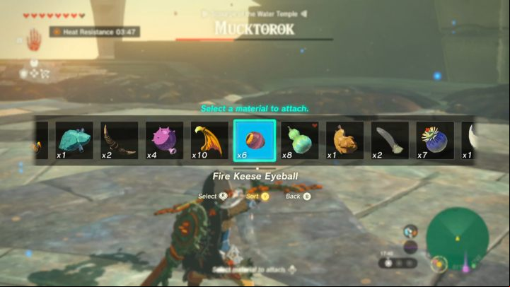 In the second stage of the fight, the monster will spit out an even larger amount of Sludge - Zelda TotK: Sidon of the Zora - Walkthrough - Zelda Tears of the Kingdom Guide