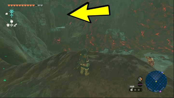 The next ageway is to the left - Zelda TotK: Destroy Ganondorf - Walkthrough - Zelda Tears of the Kingdom Guide