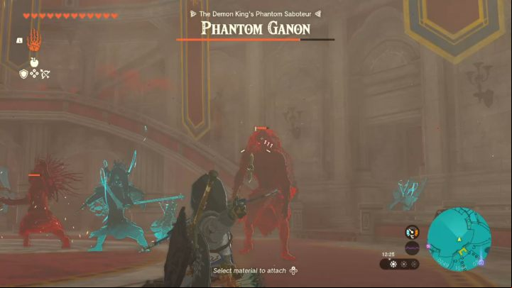 It's rather easy to avoid the Phantom Ganons' attacks - Zelda TotK: Crisis at Hyrule Castle - Walkthrough - Zelda Tears of the Kingdom Guide