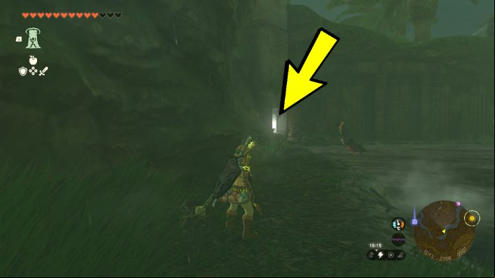 The Charged Tros are in a cave in the middle part of Dracozu River - Zelda TotK: Find the Fifth Sage - Walkthrough - Zelda Tears of the Kingdom Guide