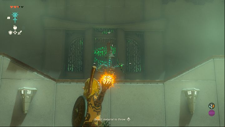 The chest will become available after defeating the Zonai robot - Zelda Tears of the Kingdom: Yamiyo Shrine - Surface - Zelda Tears of the Kingdom Guide