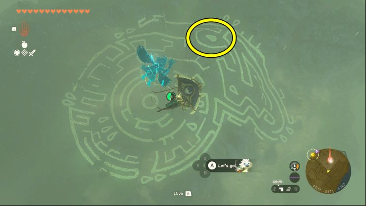 The next Tear of the Dragon is at Lanayru Sea - Zelda TotK: The Dragons Tears - Walkthrough - Zelda Tears of the Kingdom Guide