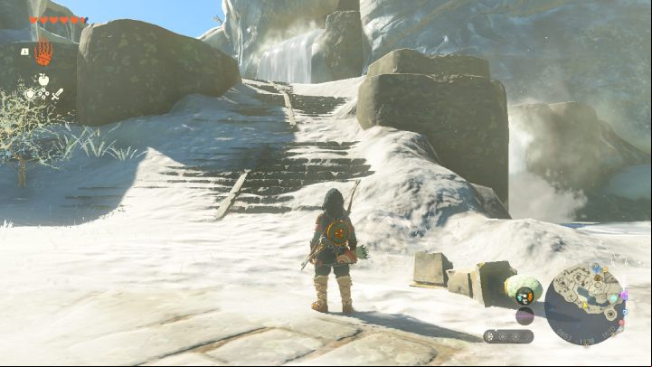 Cross the newly created bridge and turn right - Zelda Tears of the Kingdom: All Shrines on Great Sky Island - Sky - Zelda Tears of the Kingdom Guide