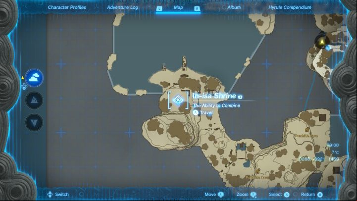 Depending on which side of the island you are heading to the Shrine from, the path may look different - Zelda Tears of the Kingdom: All Shrines on Great Sky Island - Sky - Zelda Tears of the Kingdom Guide