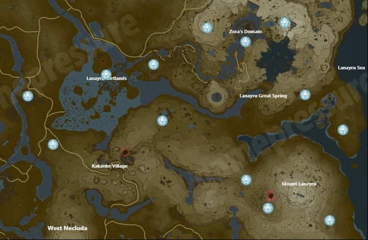 In the first part of the shrine, you have to move the blocks, using the Ascend skill, and climb them - Zelda TotK: All Shrines in Lanayru - Surface - Zelda Tears of the Kingdom Guide