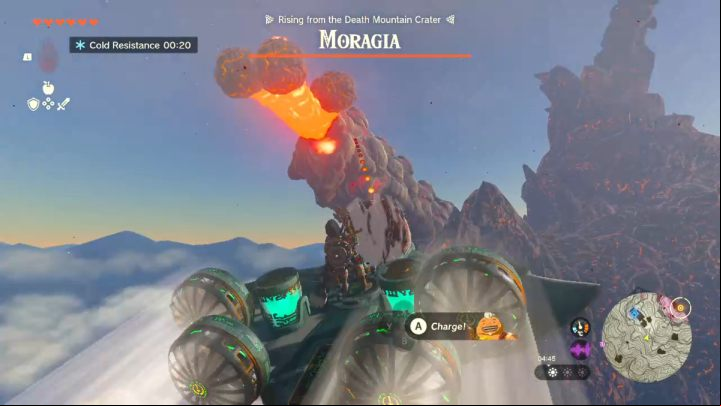 Your task is to destroy 3 monster heads with Yunobo's skill - Zelda TotK: Yunobo of Goron City - Walkthrough - Zelda Tears of the Kingdom Guide