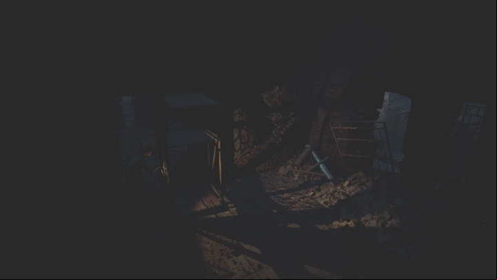 You need to make a age – move the elements that are blocking the path - The Medium: Ruins - walkthrough - Walkthrough - The Medium Guide