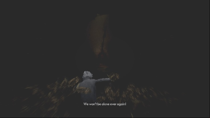 You will eventually see a hole that you must fall into - The Medium: First Escape - walkthrough - Walkthrough - The Medium Guide