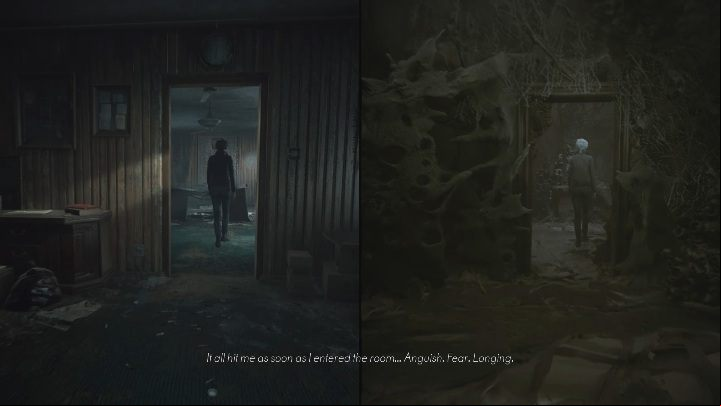 You meet Sadness right before entering Thomas' office - The Medium: Thomas office - walkthrough - Walkthrough - The Medium Guide