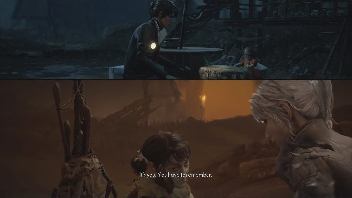 Sadness will talk to you for a while, then disappear again - The Medium: Workshop - walkthrough - Walkthrough - The Medium Guide