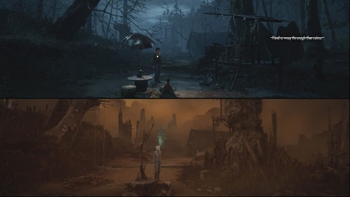 There are a few echoes outside the workshop – collect them to learn the next part of the story - The Medium: Workshop - walkthrough - Walkthrough - The Medium Guide