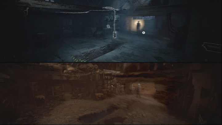 In the workshop, you need to focus on leaving through the gate - The Medium: Workshop - walkthrough - Walkthrough - The Medium Guide