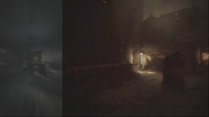 When you move the clock's arms to the correct position, you will open a special age in the spirit world - The Medium: A secret room - walkthrough - Walkthrough - The Medium Guide